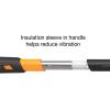imageFiskars Pro Flat Face Sledge Hammer IsoCore Shock Control System Forged HeatTreated RustResistant Coating 12 lb 36 InchesDouble Flat Face 12 lb