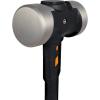 imageFiskars Pro Flat Face Sledge Hammer IsoCore Shock Control System Forged HeatTreated RustResistant Coating 12 lb 36 InchesDouble Flat Face 12 lb