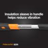 imageFiskars Pro Flat Face Sledge Hammer IsoCore Shock Control System Forged HeatTreated RustResistant Coating 12 lb 36 InchesSledge Hammer 10 lb