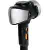 imageFiskars Pro Flat Face Sledge Hammer IsoCore Shock Control System Forged HeatTreated RustResistant Coating 12 lb 36 InchesSledge Hammer 10 lb