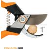 imageFiskars Pro Pruner Shears Garden Clippers Gardening Scissors with Sharp NonStick Steel Rust Resistant Blade