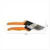 imageFiskars Pro Pruner Shears Garden Clippers Gardening Scissors with Sharp NonStick Steel Rust Resistant Blade