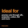imageFiskars RazorEdge Fabric Scissors  8quot Heavy Duty Fabric Shears with SoftGrip Ergonomic Handle Premier Grade Stainless Steel BladesRazorEdge 9