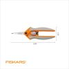 imageFiskars RazorEdge MicroTip Easy Action Scissors  6quot  Stainless Steel Fabric Scissors  Arts and Crafts  Orange6 Inch