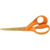 imageFiskars 1275817097 8Inch Titanium Scissors Offset Handle Grip