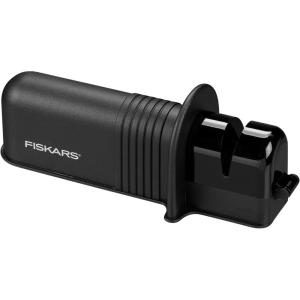 imageFiskars Axe and Knife Blade Sharpener  Outdoor and Backyard Tools  Black1