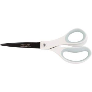 imageFiskars NonStick Titanium Softgrip Fashion Scissors 8quot