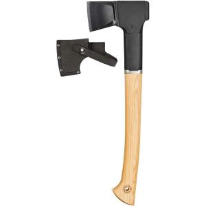 imageFiskars Norden N12 Splitting Axe with Recycled Leather Sheath 19 in