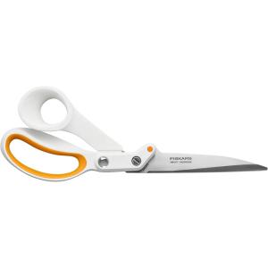 imageFiskars RazorEdge Fabric Scissors  8quot Heavy Duty Fabric Shears with SoftGrip Ergonomic Handle Premier Grade Stainless Steel BladesAmplify RazorEdge 10