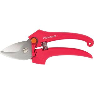 imageFiskars Stainless Steel Bypass Fashion Pruner Black 3792001005 FSKSHRPink