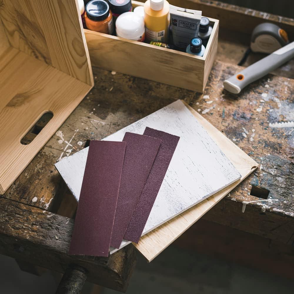 imageFiskars DIY Sandpaper Small 9 x 275 MaroonSmall 9 x 275