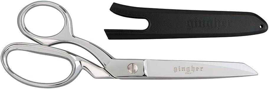imageGingher 01005309 Knife Edge Bent Trimmers Lefthanded 8 InchSilver