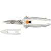 imageFiskars Crafts Easy Action PowerCut Snips 8 WhiteGray8 in Easy Action Snip
