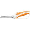 imageFiskars Pinking Shears ZigZag Edge Stainless Steel Blades Precision Cuts for Sewing Easy Action Spring Assist Fabric Scissors