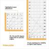 imageFiskars Sewing Ruler 3quot x 18quot Acrylic Ruler with Gridlines Sewing and Quilting Supplies Arts and Craft Supplies Clear65x65 and 65x245