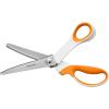 imageFiskars SoftGrip Pinking Shears Fabric Scissors with Ergonomic Handle Zig Zag Edge and Stainless Steel Blades