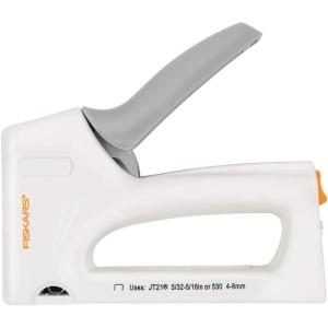 imageFiskars 1324601001 Crafts Precision Staple Gun WhiteGreyStaple Gun