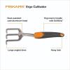 imageFiskars Ergo Cultivator for Digging Aerating Soil and Weeding Heavy Duty Garden Tool with Hanging Hole