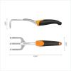 imageFiskars Ergo Cultivator for Digging Aerating Soil and Weeding Heavy Duty Garden Tool with Hanging Hole