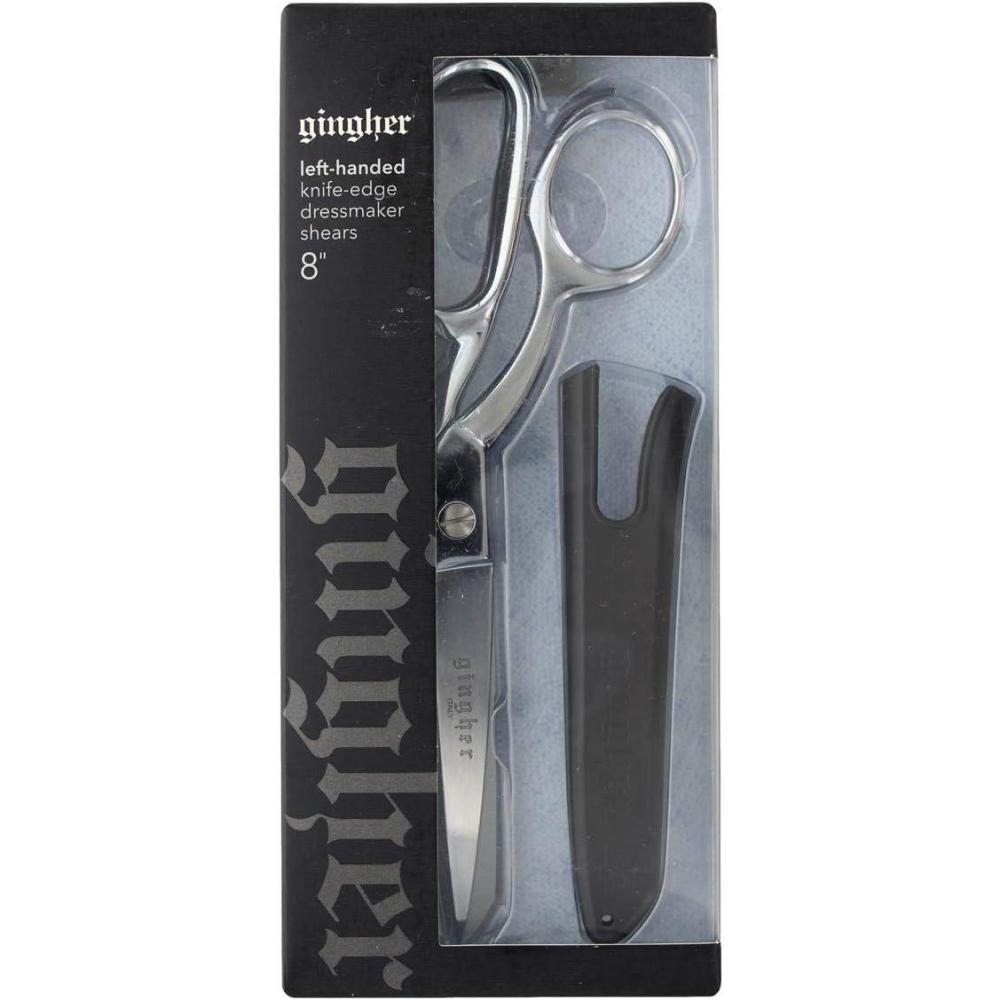 imageGingher 8quot Dressmaker Shears Left Hand With Sheath
