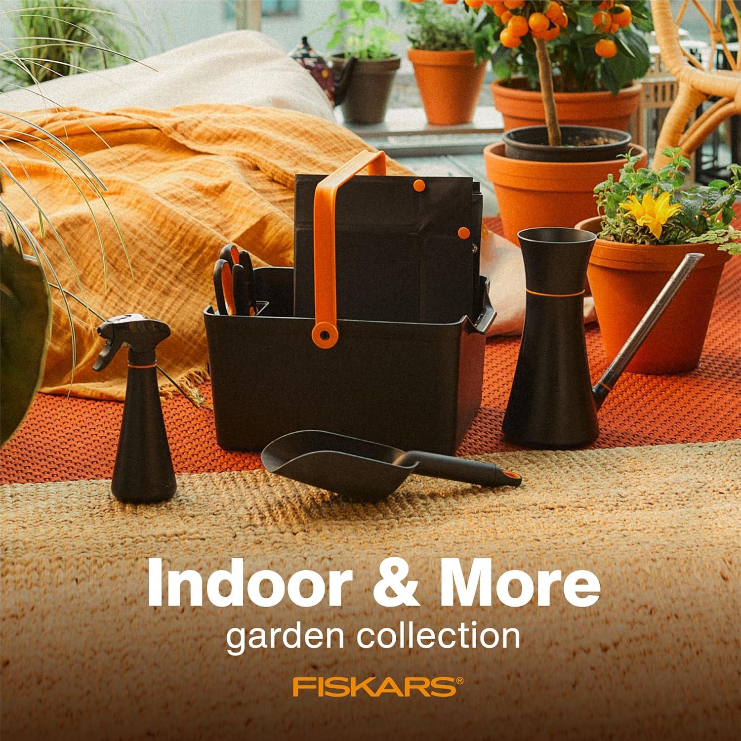 imageFiskars Garden Tool Caddy with Removable Small Tool Storage for Indoor and Outdoor Gardening Use Made with Recycled Plastic