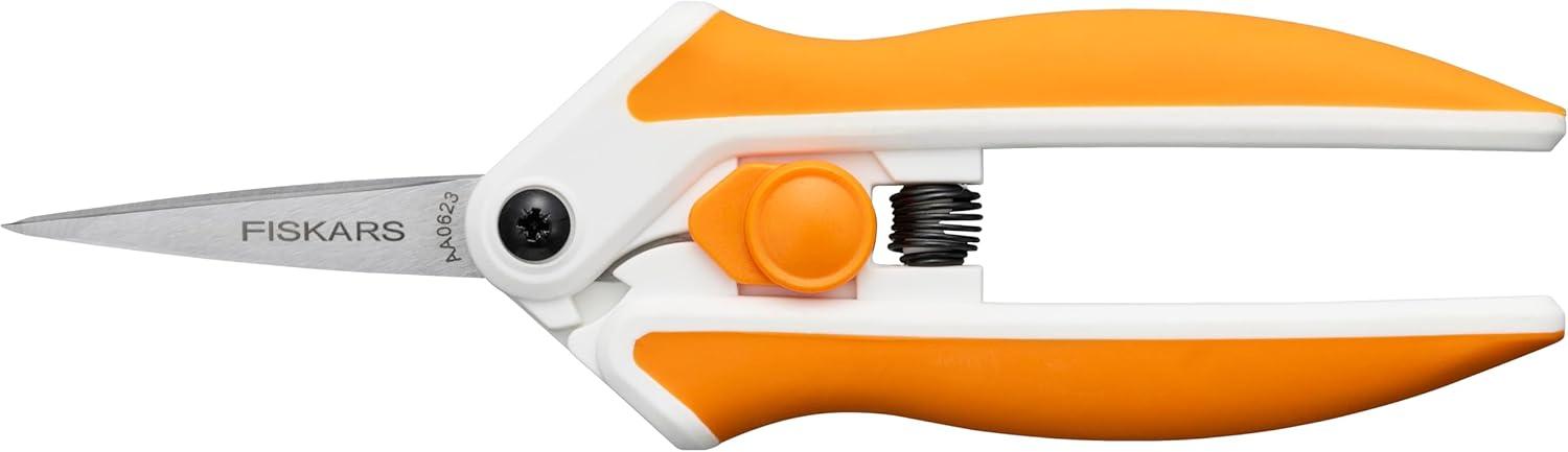 imageFiskars RazorEdge Fabric Scissors  9quot Heavy Duty Fabric Shears with Ergonomic Handle  OrangeStainless Steel