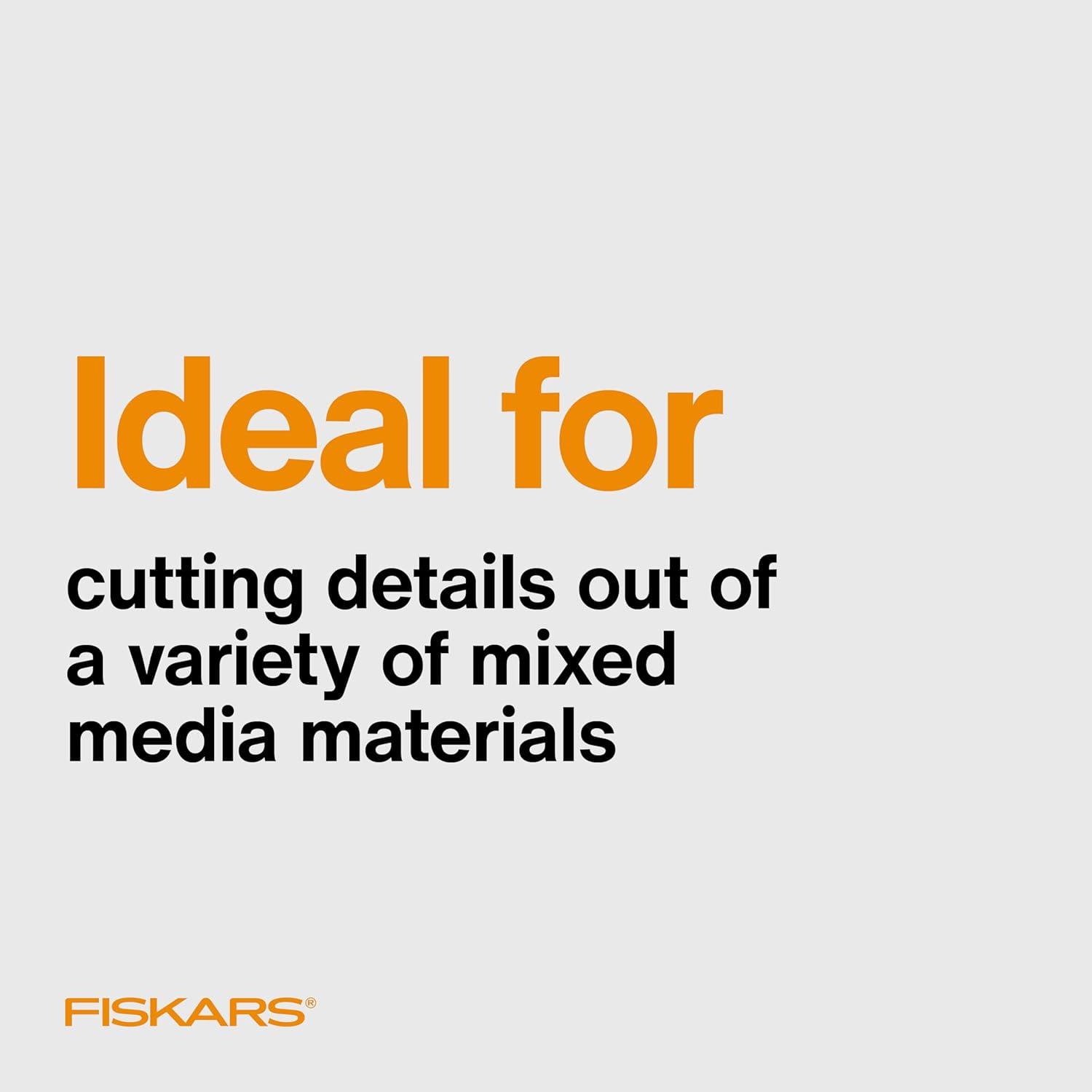 imageFiskars RazorEdge Fabric Scissors  9quot Heavy Duty Fabric Shears with Ergonomic Handle  OrangeTitanium