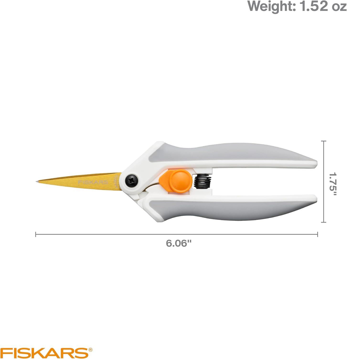 imageFiskars RazorEdge Fabric Scissors  9quot Heavy Duty Fabric Shears with Ergonomic Handle  OrangeTitanium