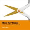 imageFiskars RazorEdge Fabric Scissors  9quot Heavy Duty Fabric Shears with Ergonomic Handle  OrangeTitanium