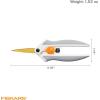 imageFiskars RazorEdge Fabric Scissors  9quot Heavy Duty Fabric Shears with Ergonomic Handle  OrangeTitanium