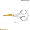 imageFiskars RazorEdge Fabric Scissors  9quot Heavy Duty Fabric Shears with Ergonomic Handle  OrangeTitanium