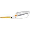 imageFiskars RazorEdge Fabric Scissors  9quot Heavy Duty Fabric Shears with Ergonomic Handle  OrangeTitanium