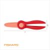 imageFiskars Starter Scissors  Safe Teaching Scissors for Kids Ages 2 with Spring Action ampamp NoLoop Handle For Craft and School Supplies 5 inches1 Pack