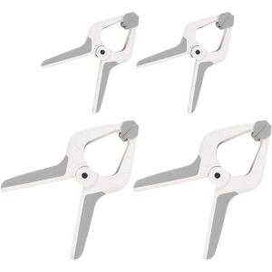 imageFiskars Spring Clamp Set 4PkgGrayWhite Art Craft