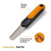 imageFiskars Pet Nail File Cat and Dog Nail File Contoured Shape ampamp SoftGrip Handle for Smooth Finishing 725 OrangeBlack