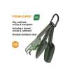 imageFiskars 3Piece Cultivating Tool Set Stainless Steel Trowel Scoop ampamp Cultivator with SpaceSaving Nesting Design