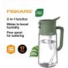 imageFiskars Mist ampamp Pour Carafe 2in1 Plant Mister and Watering Carafe Premium Glass ThumbActuated Sprayer Comfortable Handle 05L 17 oz