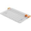 imageFiskars SureCut Portable Paper Trimmer 9 Cut Length for Cardstock and Photos Fits in 3Ring Binder for Travel 10 Sheet Cutting Capacity 9 Rail Orange