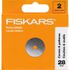 imageFiskars 28 mm Rotary Blade 2pk
