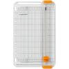 imageFiskars SureCut Portable Paper Trimmer 9 Cut Length for Cardstock and Photos Fits in 3Ring Binder for Travel 10 Sheet Cutting Capacity 9 Rail Orange