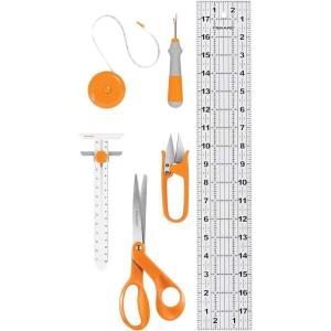 imageFiskars Sewing Essentials Set 6pc Orange 6 Count