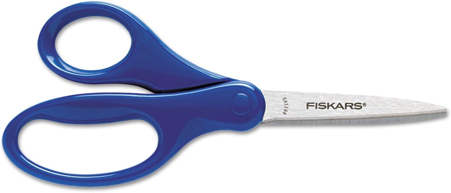 imageFiskars 7 Student Scissors for Kids 1214  Scissors for School or Crafting  Back to School Supplies  Color May Vary