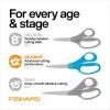 imageFiskars 7 SoftGrip Student Glitter Scissors 1Pack for Kids Ages 1214 Scissors for School or Crafting Back to School Supplies Color May Vary