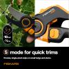 imageFiskars DualAction Pruner  Hand Pruner with Two Cutting Modes Bypass Garden Pruner for Stems and Branches up to 1 LowFriction Steel Blade FiberComp Frame