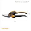 imageFiskars DualAction Pruner  Hand Pruner with Two Cutting Modes Bypass Garden Pruner for Stems and Branches up to 1 LowFriction Steel Blade FiberComp Frame