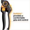 imageFiskars DualAction Pruner  Hand Pruner with Two Cutting Modes Bypass Garden Pruner for Stems and Branches up to 1 LowFriction Steel Blade FiberComp Frame