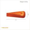 imageFiskars Helix Splitting Wedge for Large Stubborn Logs  Forged Steel Wood Splitting Wedge with Helicoidal Profile 175 x 85 x 225
