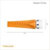 imageFiskars HelixPlus Splitting Wedge for Large Logs  Forged Steel Wood Splitting Wedge with Spiral Design amp VibrationDampening Striking Head 25 x 95 x 25