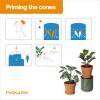 imageFiskars LifeWell Watering Cone Set 2Pack AddOn for LifeWell Watering System Ceramic Cones with 33 Hose