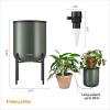 imageFiskars LifeWell Watering System for Houseplants SelfWatering Indoor Plant Stand with Siphon Action Waters Up to 6 Plants 33 ReachWatering Vessel
